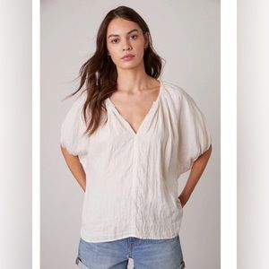 Velvet by Graham and Spencer linen Janine top